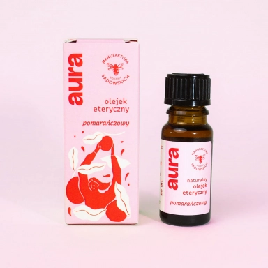 Olejek eteryczny Aura - pomarańczowy | Pasieki Rodziny Sadowskich