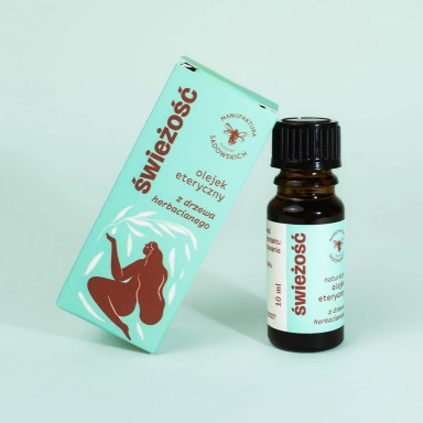 Olejek eteryczny Świeżość - herbaciany | Pasieki Rodziny Sadowskich