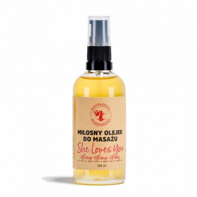 Olejek miłosny do masażu She Loves You | Manufaktura Bursztynnika