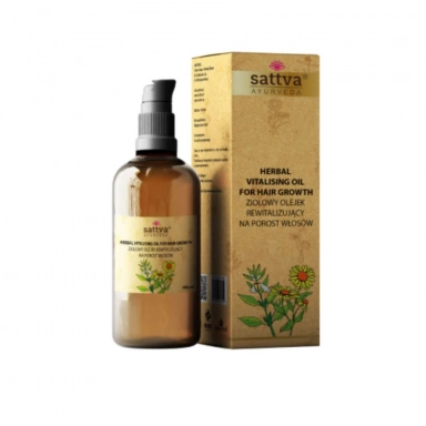 Olejek rewiatlizujący na porost włosów | Sattva