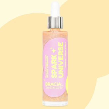 Olejek rozświetlający do ciała z drobinami | Bracia Mydlarze