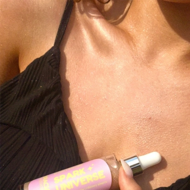 Olejek rozświetlający do ciała z drobinami | Bracia Mydlarze