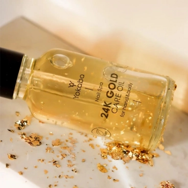 Olejek ze złotem do skórek i ciała 24k Gold Care Oil | Yokaba