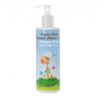 Organiczny szampon i płyn do mycia ciała 2w1 z Inca Inchi dla dzieci | Azeta Bio