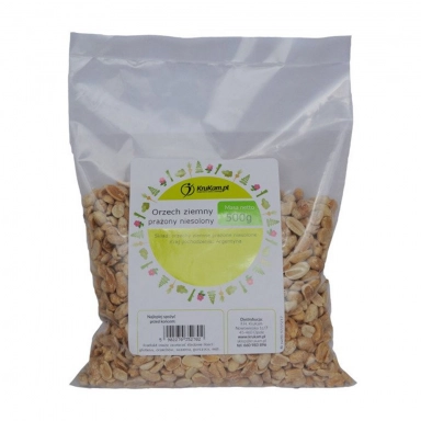 Orzechy ziemne prażone - bez soli | KruKam