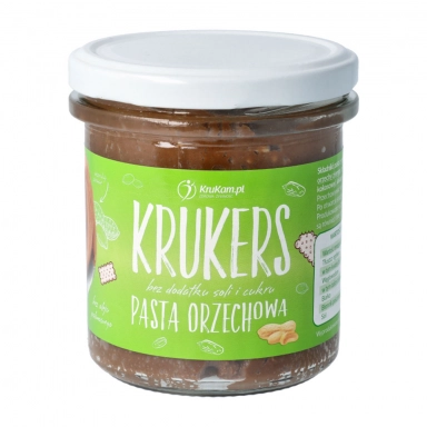 Pasta chrupiąca orzechowa Krukers | KruKam