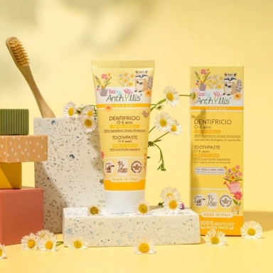 Pasta do zębów dla dzieci waniliowa - bez fluoru | Anthyllis