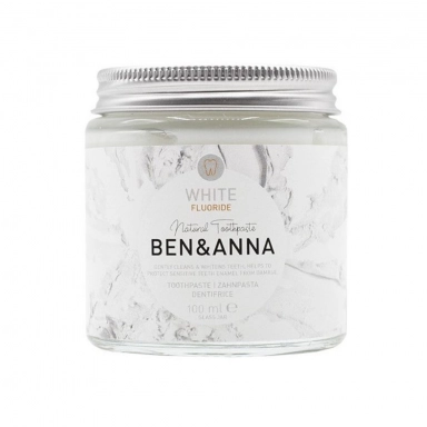 Pasta wybielająca do wrażliwych zębów - z fluorem | Ben&Anna