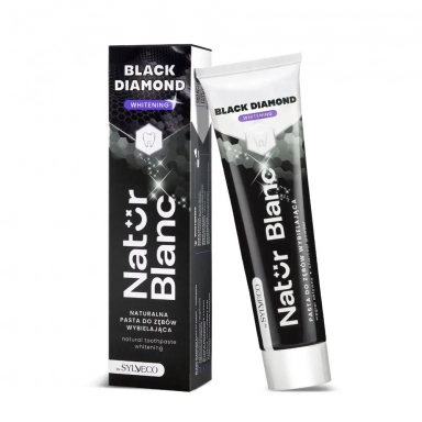 Pasta wybielająca do zębów Black Diamond | Sylveco