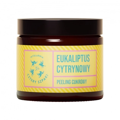 Peeling cukrowy Eukaliptus Cytrynowy | Cztery Szpaki