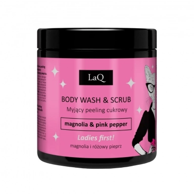 Peeling cukrowy myjący MAGNOLIA | LaQ