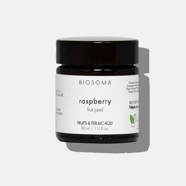 Peeling - maska owocowa do twarzy Malina | Biosoma