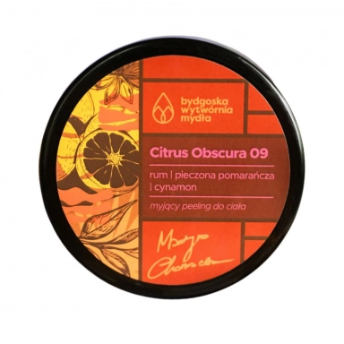 Peeling myjący do ciała - Citrus Obscura 09 | Bydgoska Wytwórnia Mydła