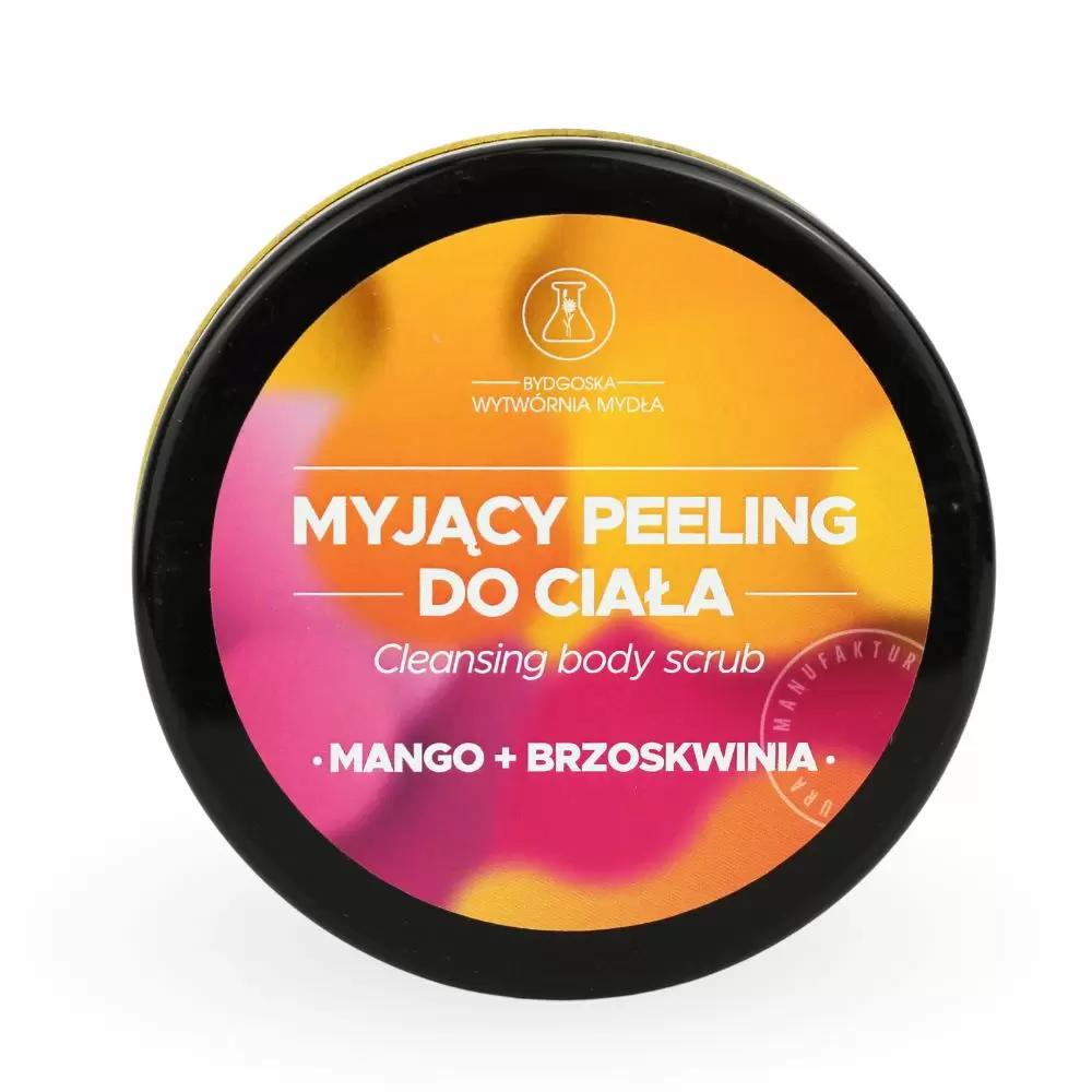 Peeling myjący do ciała Mango - Brzoskwinia | Bydgoska Wytwórnia Mydła