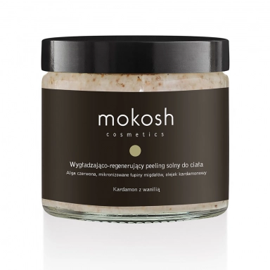 Peeling solny do ciała Kardamon z wanilią | Mokosh
