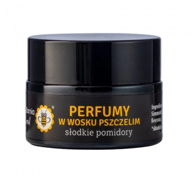 Perfumy w wosku pszczelim Słodkie pomidory | Miodowa Mydlarnia