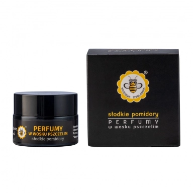 Perfumy w wosku pszczelim Słodkie pomidory | Miodowa Mydlarnia