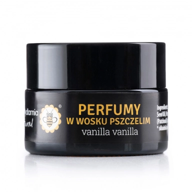 Perfumy w wosku pszczelim Vanilla Vanilla | Miodowa Mydlarnia