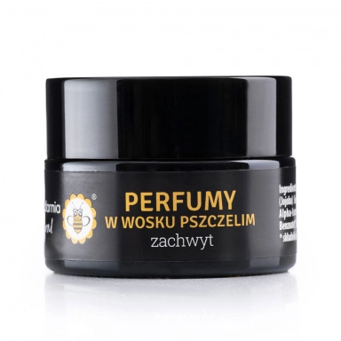 Perfumy w wosku pszczelim Zachwyt | Miodowa Mydlarnia