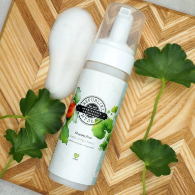 Pianka do mycia twarzy Happy face | Republika Mydła