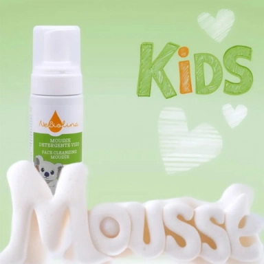 Pianka do twarzy dla dzieci z ekstraktem z zielonej herbaty | NeBiolina