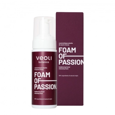 Pianka rozświetlająca do mycia twarzy FOAM OF PASSION | Veoli Botanica