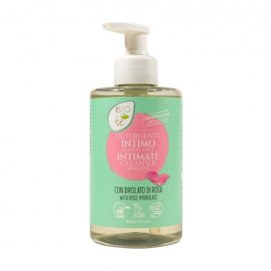 Płyn do higieny intymnej z hydrolatem różanym | Bioconte