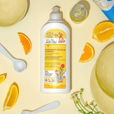 Płyn do ręcznego mycia naczyń, butelek i smoczków dziecięcych | Anthyllis