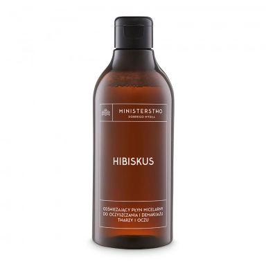 Płyn micelarny do oczyszczania i demakijażu twarzy Hibiskus | Ministerstwo Dobrego Mydła