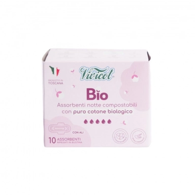 Podpaski NA NOC ze skrzydełkami | Vivicot