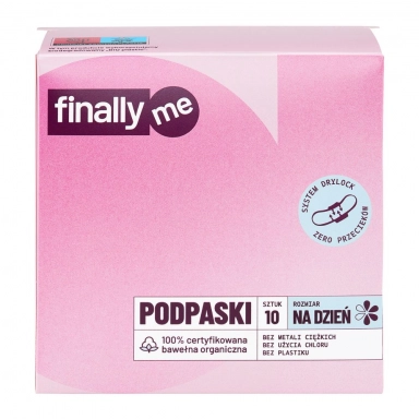 Podpaski organiczne na dzień | Finally Me