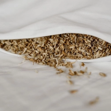 Poduszka do spania (łuska orkiszu) - biała | Everyday Ritu