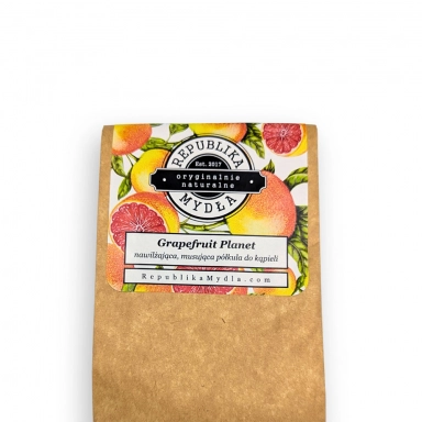 Półkula do kąpieli Grapefruit Planet | Republika Mydła