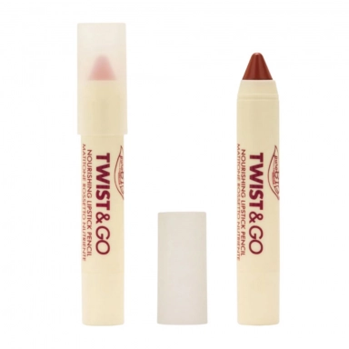 Pomadka odżywczo - nawilżająca kremowa TWIST&GO | puroBIO