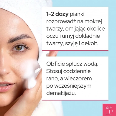 Prebiotyczna Pianka do mycia twarzy nawilżająca | Vianek