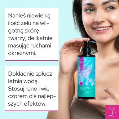 Prebiotyczny Żel do mycia twarzy z kwasem salicylowym | Vianek