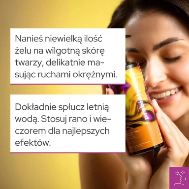 Prebiotyczny Żel do mycia twarzy z witaminą C | Vianek