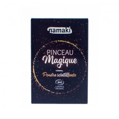 Proszek połyskujący do ozdabiania ciała i włosów - Złoty | Namaki