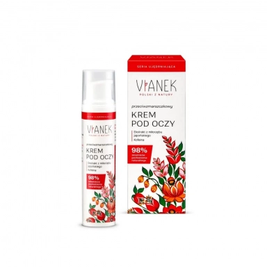 Przeciwzmarszczkowy krem pod oczy z ekstraktem z miłorzębu japońskiego | Vianek