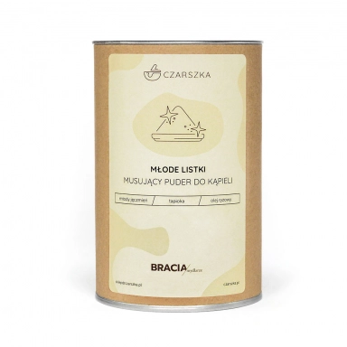 Puder musujący do kąpieli - Młode listki | Czarszka