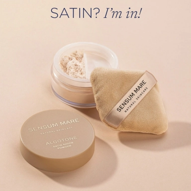 Puder sypki o satynowym wykończeniu ALGOTONE | Sensum Mare