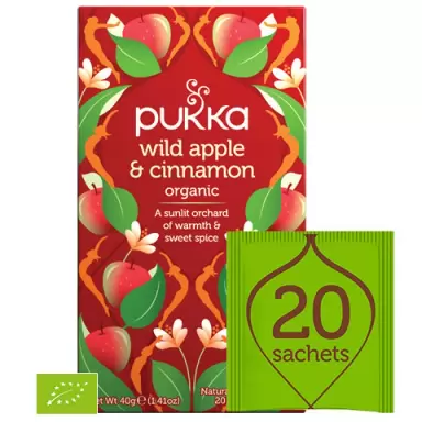 Herbata Wild Apple & Cinnamon BIO | Pukka