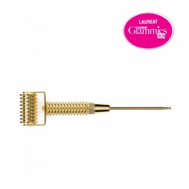 Roller do masażu twarzy Gold Derma | Easy Livin