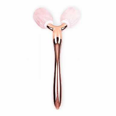 Roller z różowego kwarcu 3D SCULPT | Easy Livin