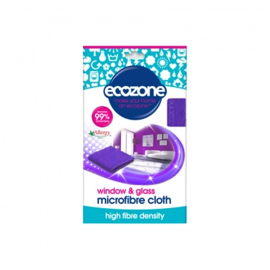 Ściereczka z mikrofibry DO MYCIA OKIEN I SZKŁA | Ecozone