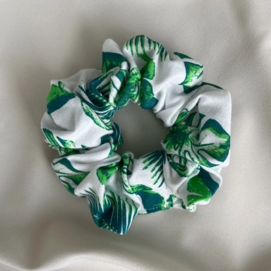 Scrunchie bawełniana - Monstera | BoMoye
