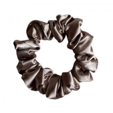 Scrunchie satynowa mini - Krem | BoMoye