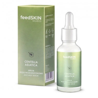 Serum anti - age z wąkrotą azjatycką | feedSKIN