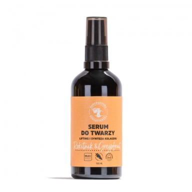 Serum do twarzy Rokitnik Grejpfrut | Manufaktura Bursztynnika