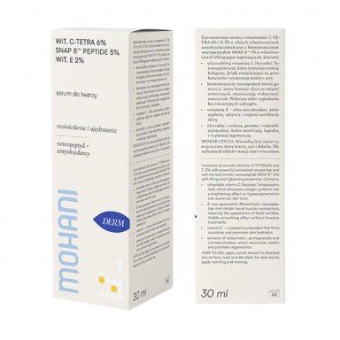 Serum do twarzy z ultrastabilną witaminą C | Mohani